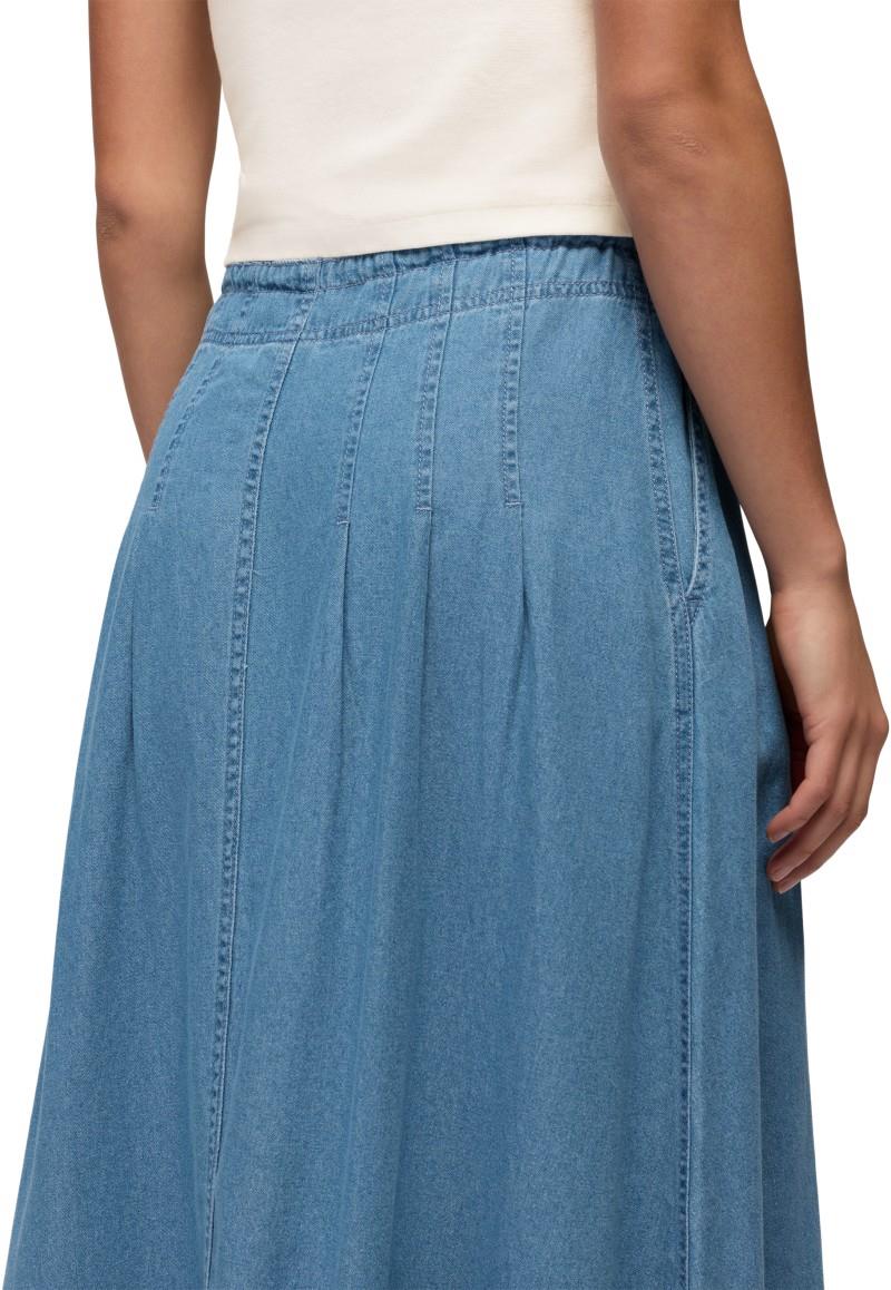 Mountain Maven Maxi Skirt - blue denim 1
