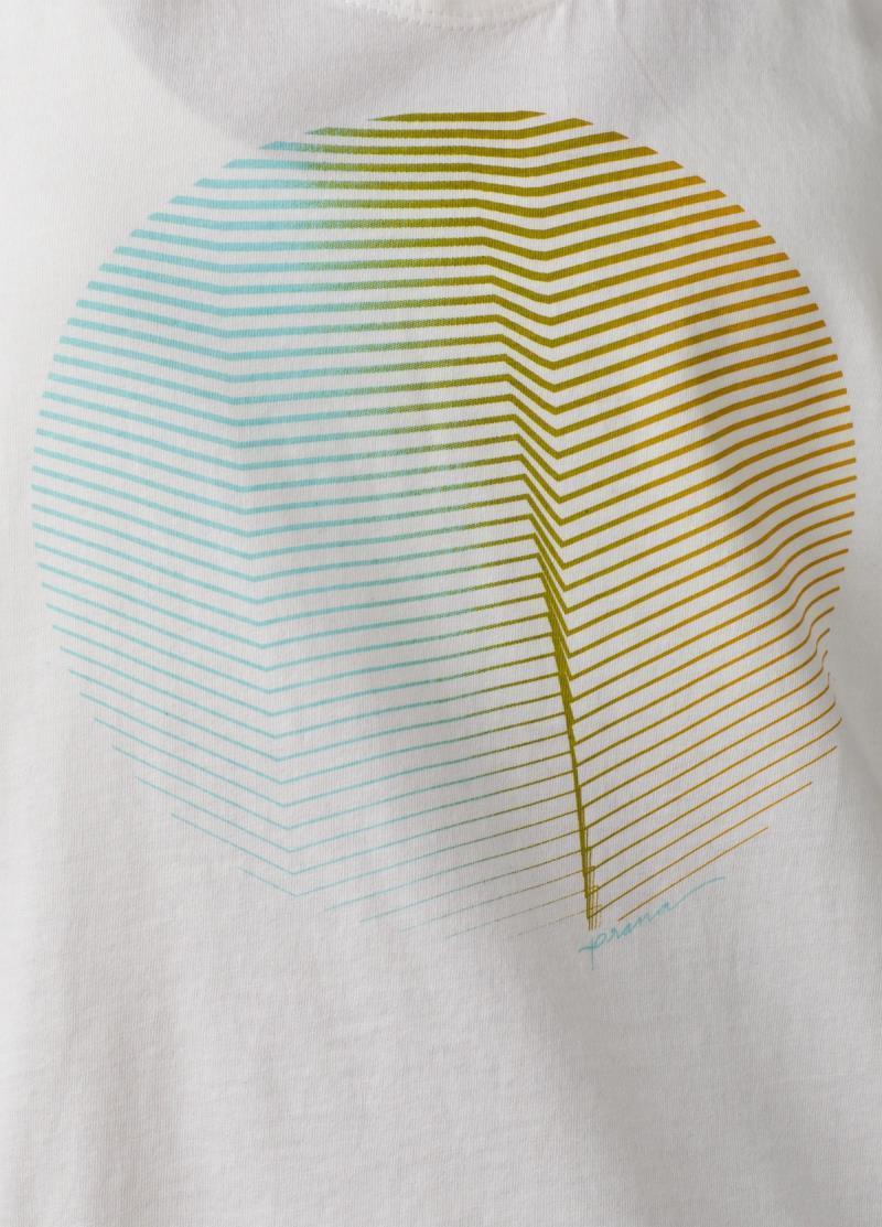Organic Graphic Tank - Womens - white line work circle 1