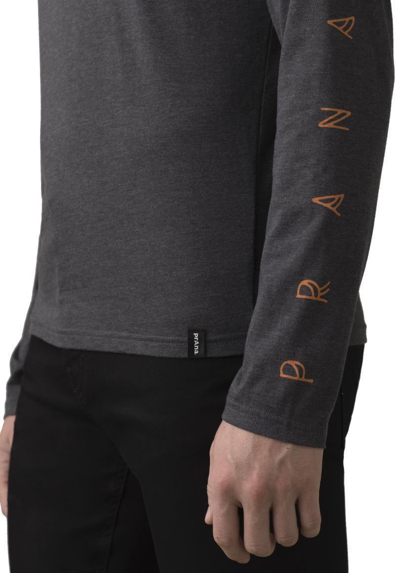 Owens Valley LS Tee - Mens - charcoal heather 1