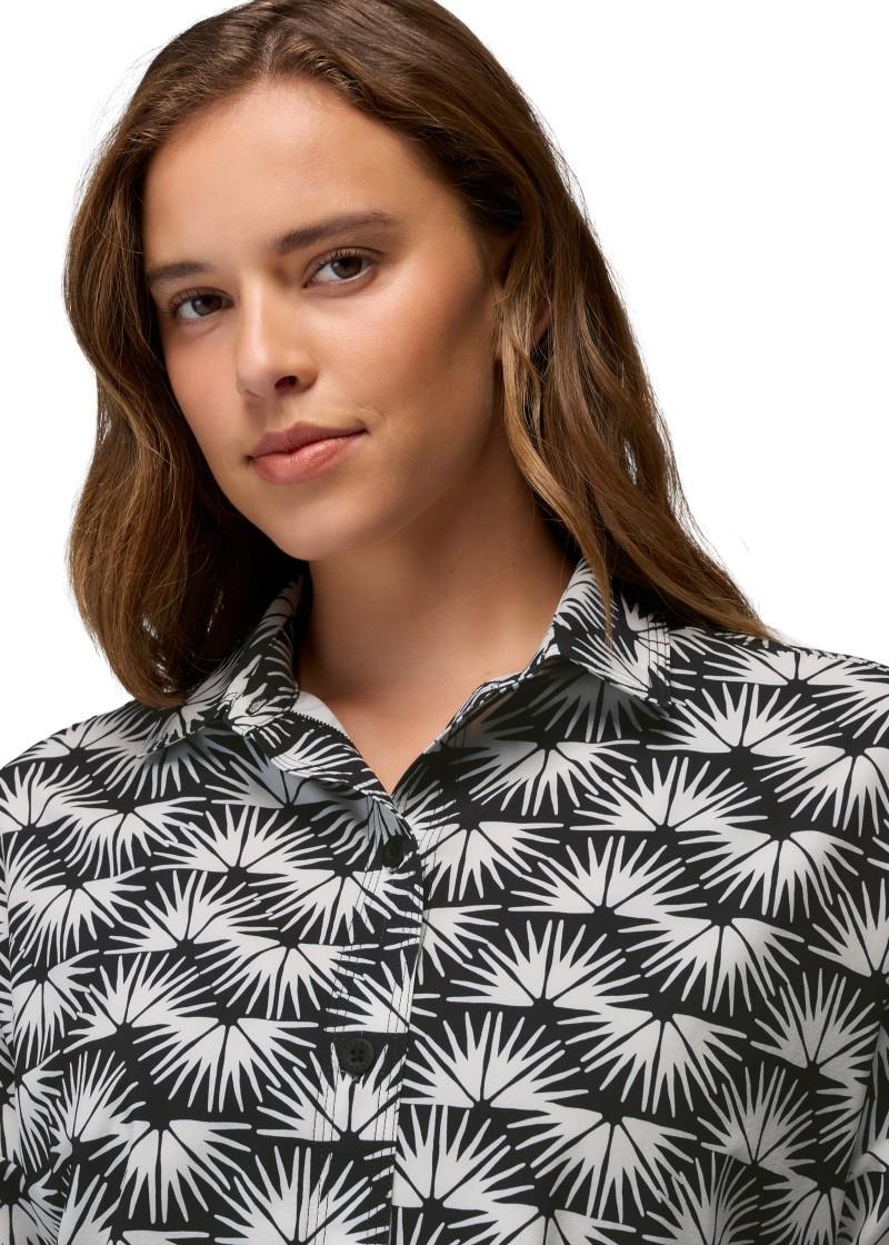 Railay SS Button Down - Womens - black sunburst 1
