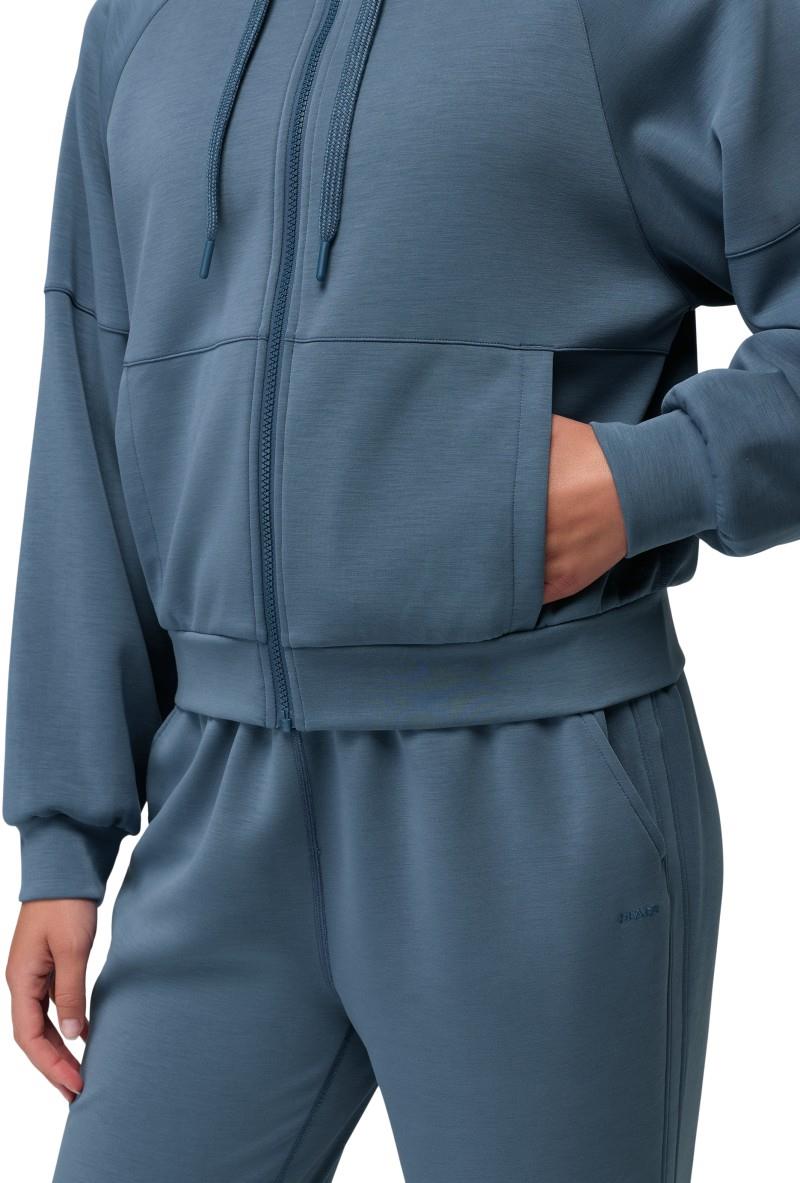 Shea Full Zip - Womens - bluff blue 1