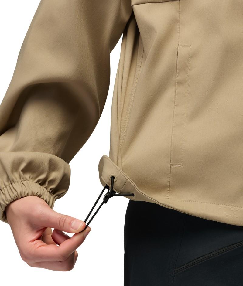 Stretch Zion Half Zip Popover - Womens - sandbar 1