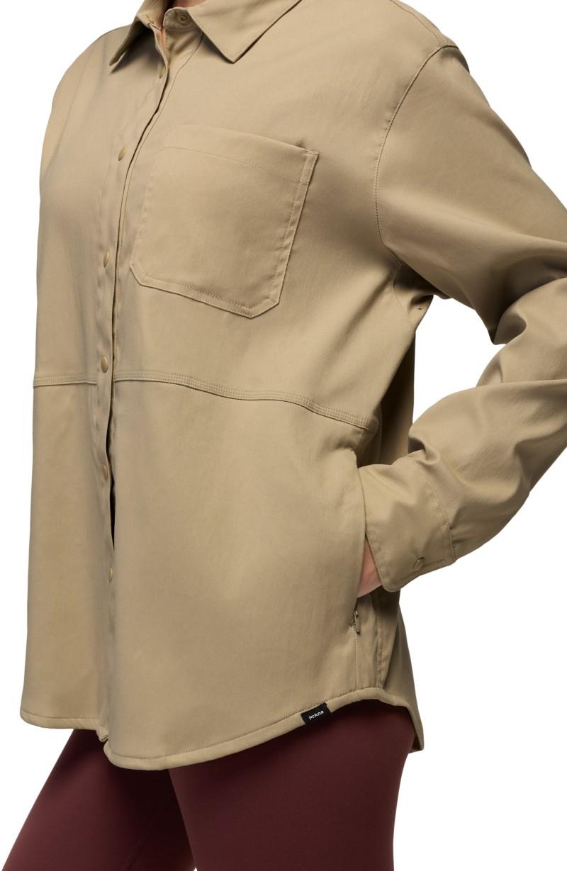 Stretch Zion LS Button Up - Womens - sandbar 1