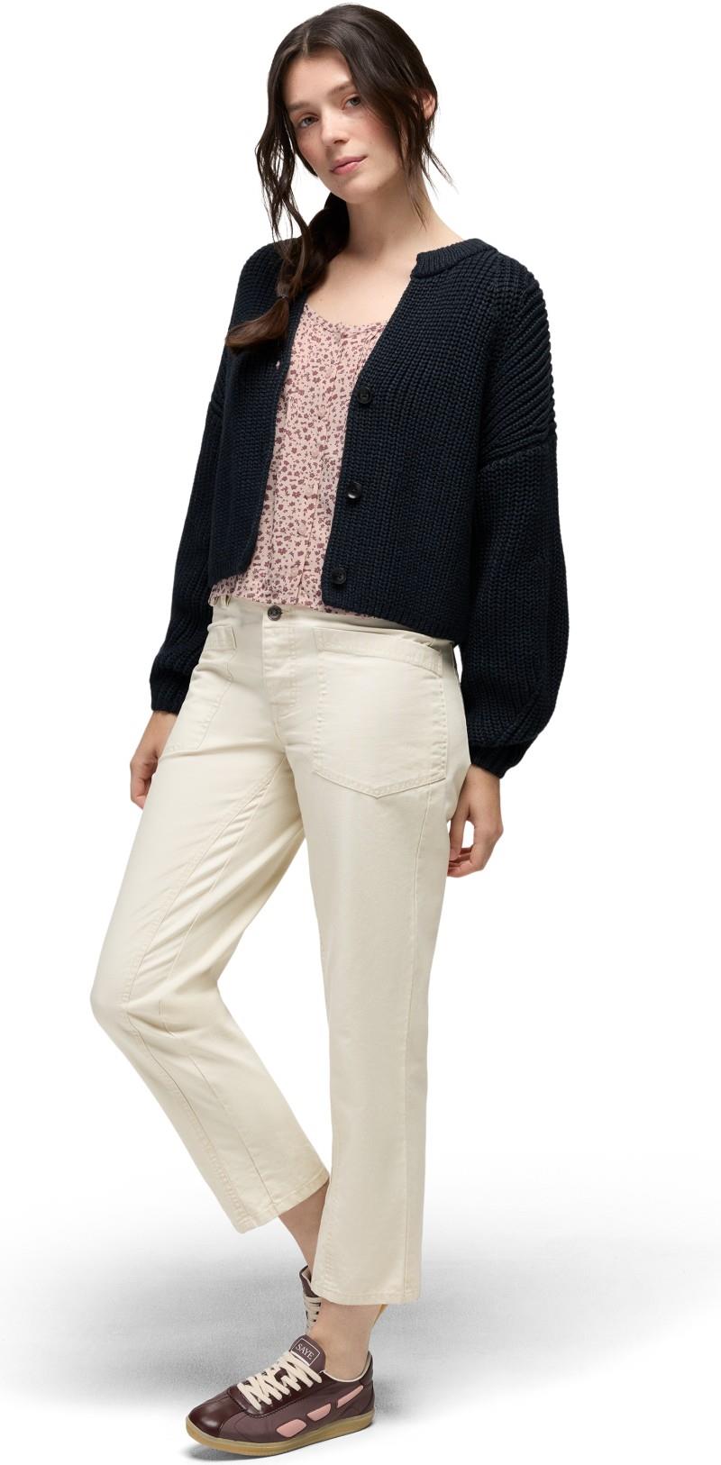 Sunday River Short Cardigan - Womens - nautical 1
