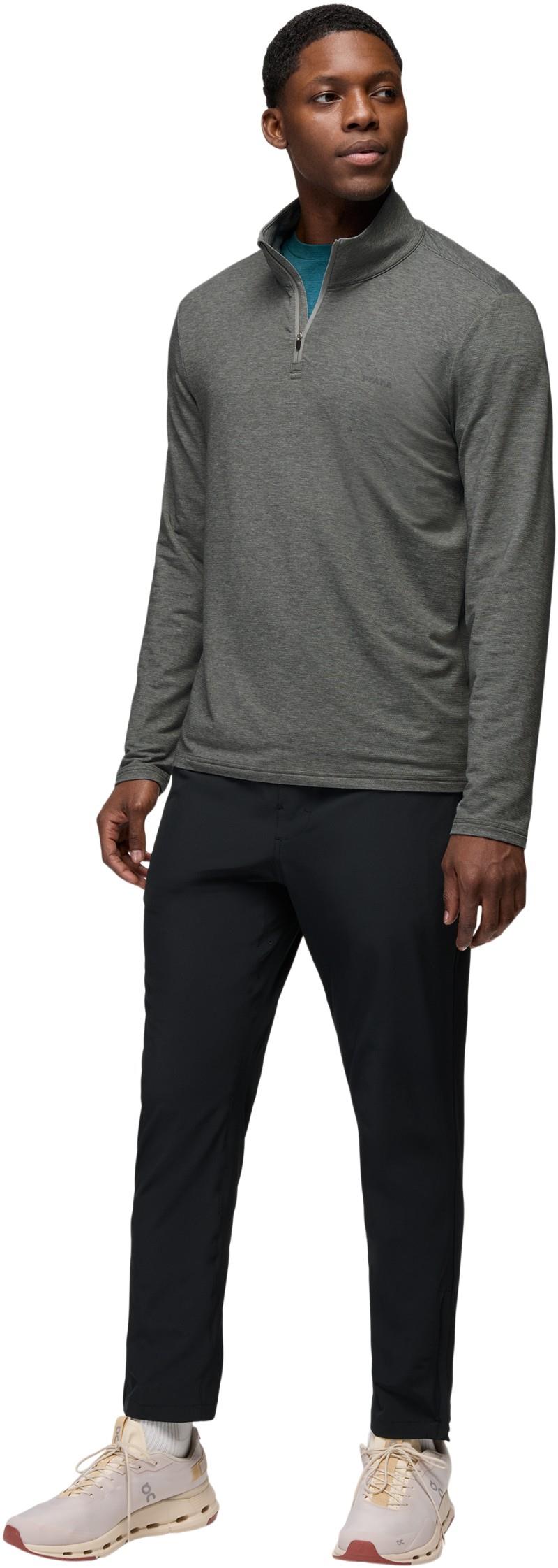 Tolmie Tech LS Crew - Mens - blue coral heather 1
