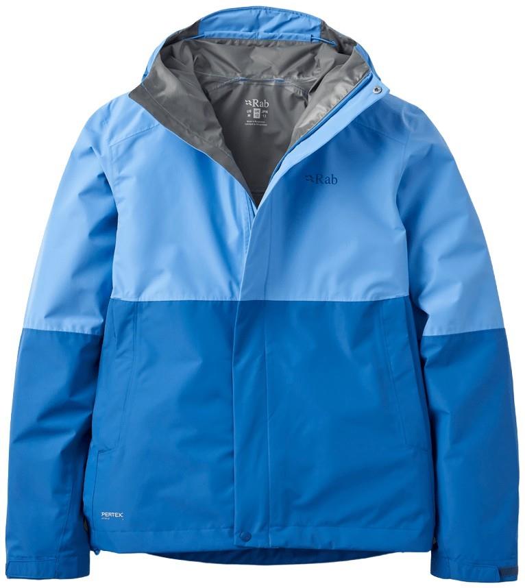Downpour Jacket - Womens - bluebird / dark bluebird 1