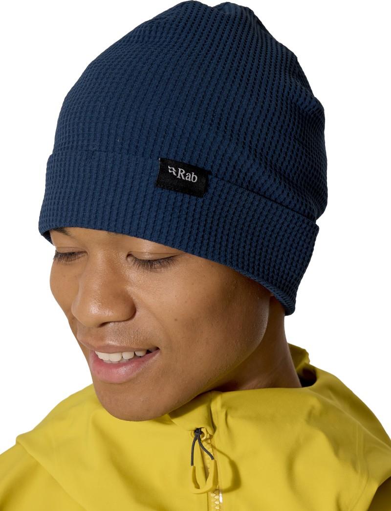Hurkle Rolled Beanie - tempest blue 1