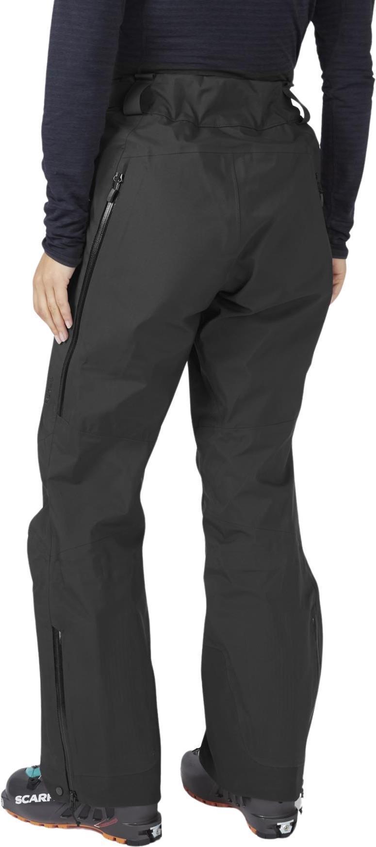Khroma Diffuse GTX Pants, Reg - Womens - Black 4
