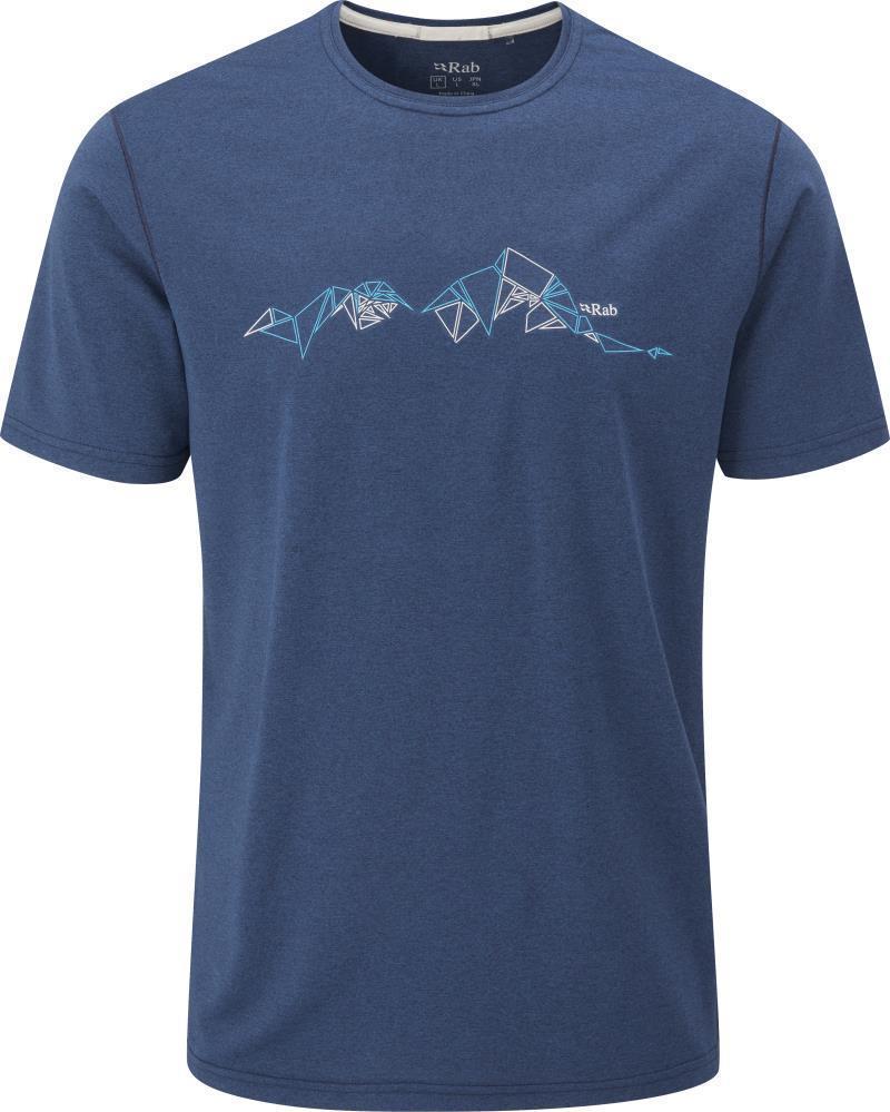 Mantle Tessalate Tee - Mens - nightfall blue 1