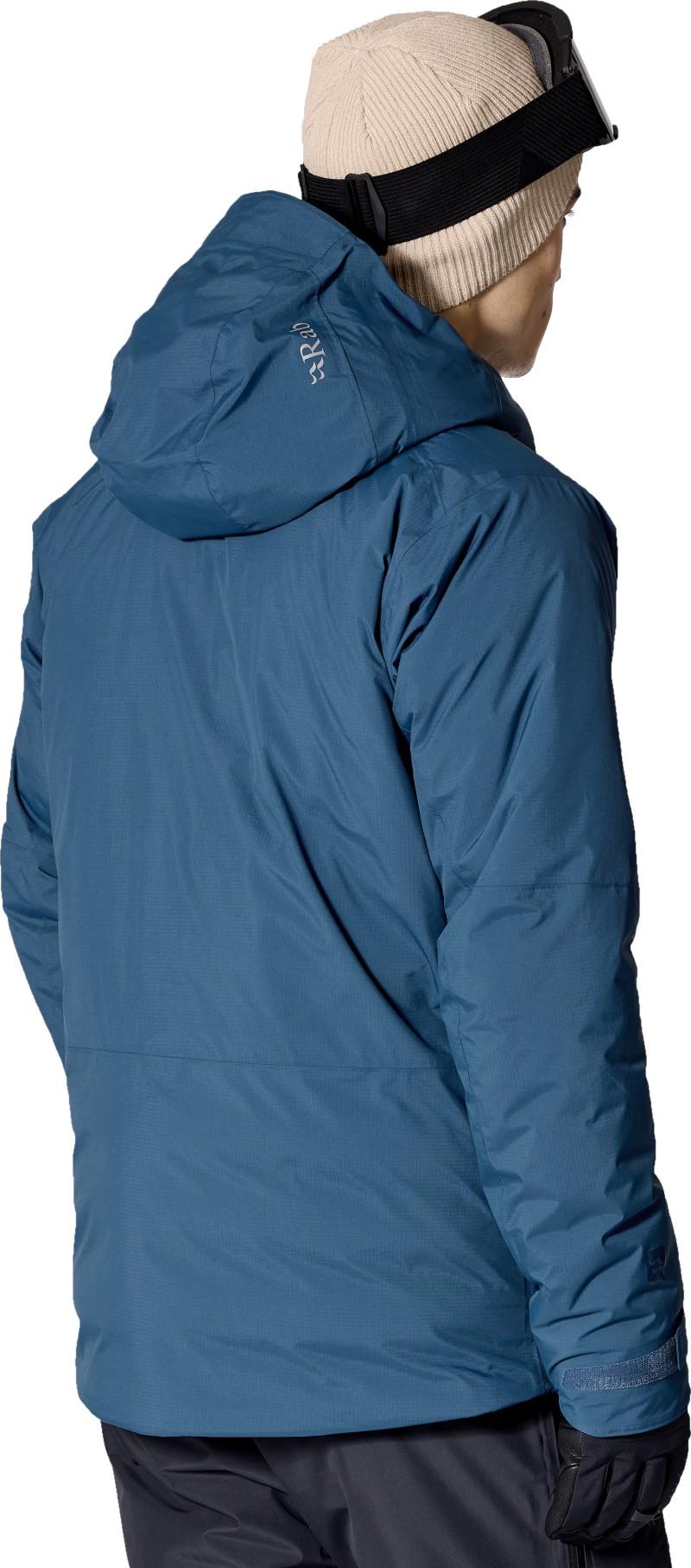 Optical Down Jacket - Mens - tempest blue 1