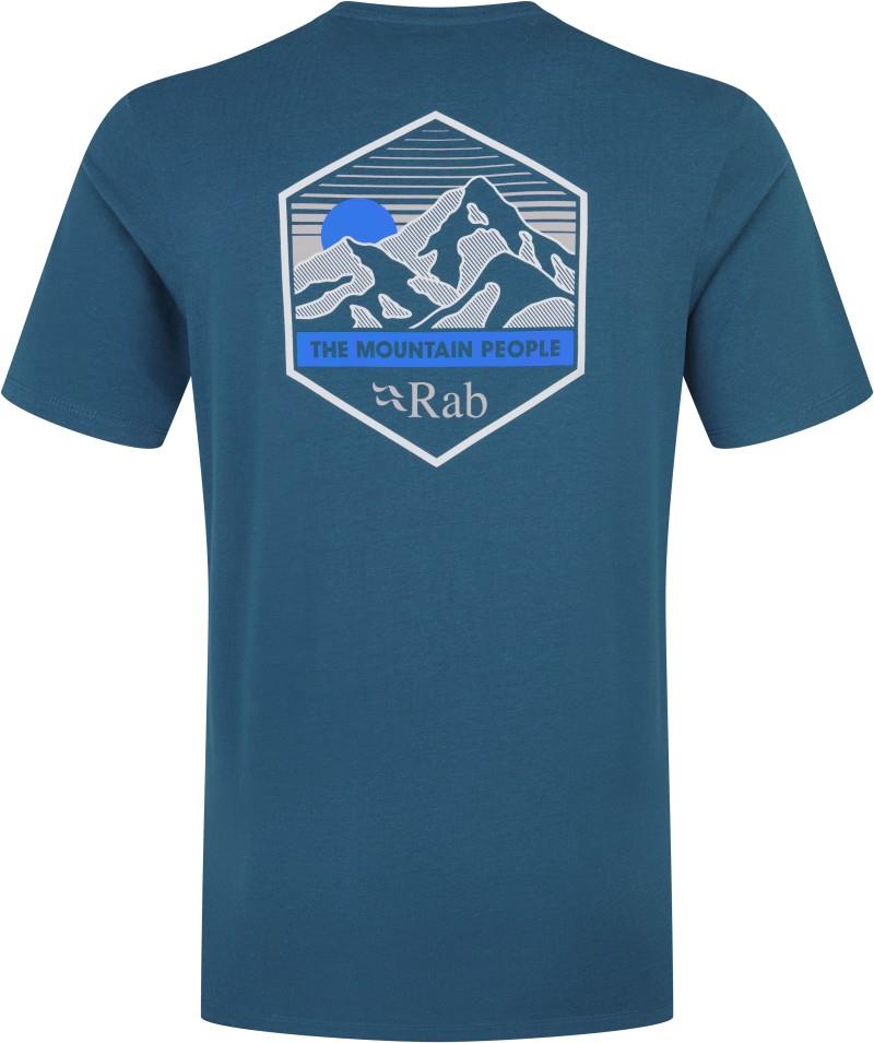Stance Mountain Peak Tee - Mens - tempest blue 1