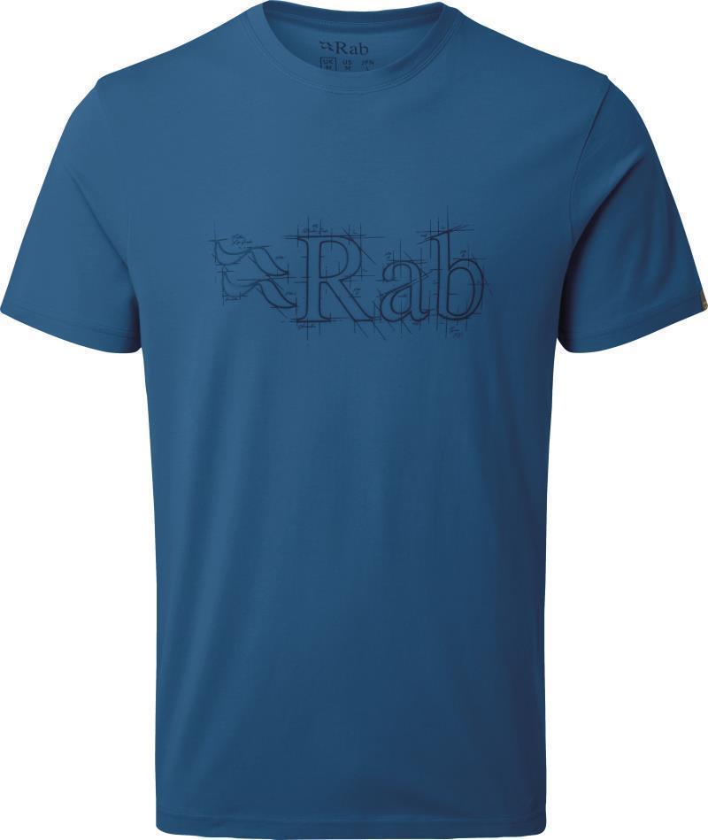 Stance Sketch SS Tee - Mens - Denim 1
