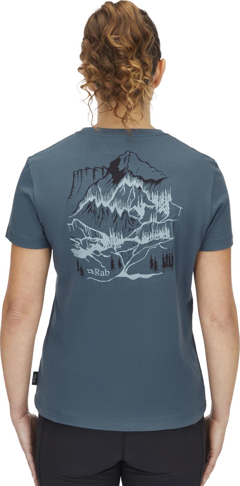 Tuku Ridge Tee - Womens - Orion Blue 4