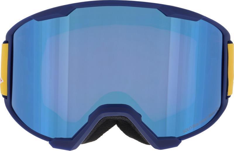 Solo, Dark Blue-Blue Snow, Brwn Frame, Bl Mirror Lens - Not Applicable 4