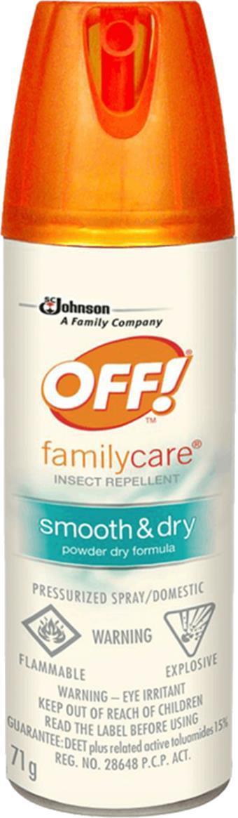 Big Brands : Off! Smooth & Dry Insect Repellent - Not Applicable 1