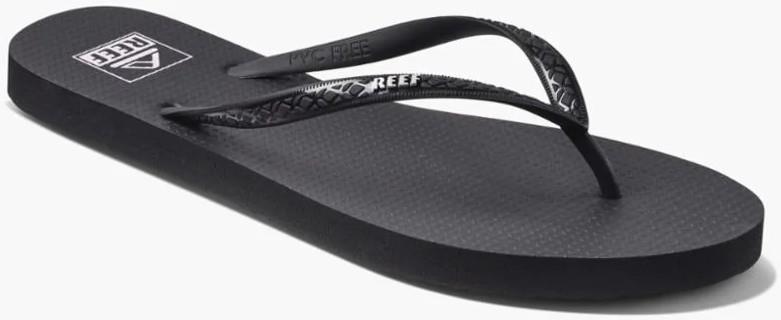 Reef Seaside - Womens - black / white 1