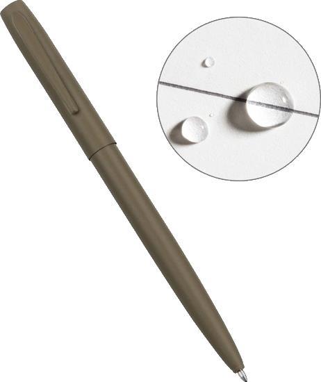 All Weather Metal Clicker Pen - Black Ink - Flat Dark Earth 1