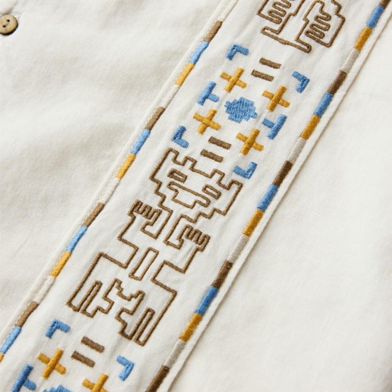 Gonzo Camp SS Woven - Mens - ivory 1