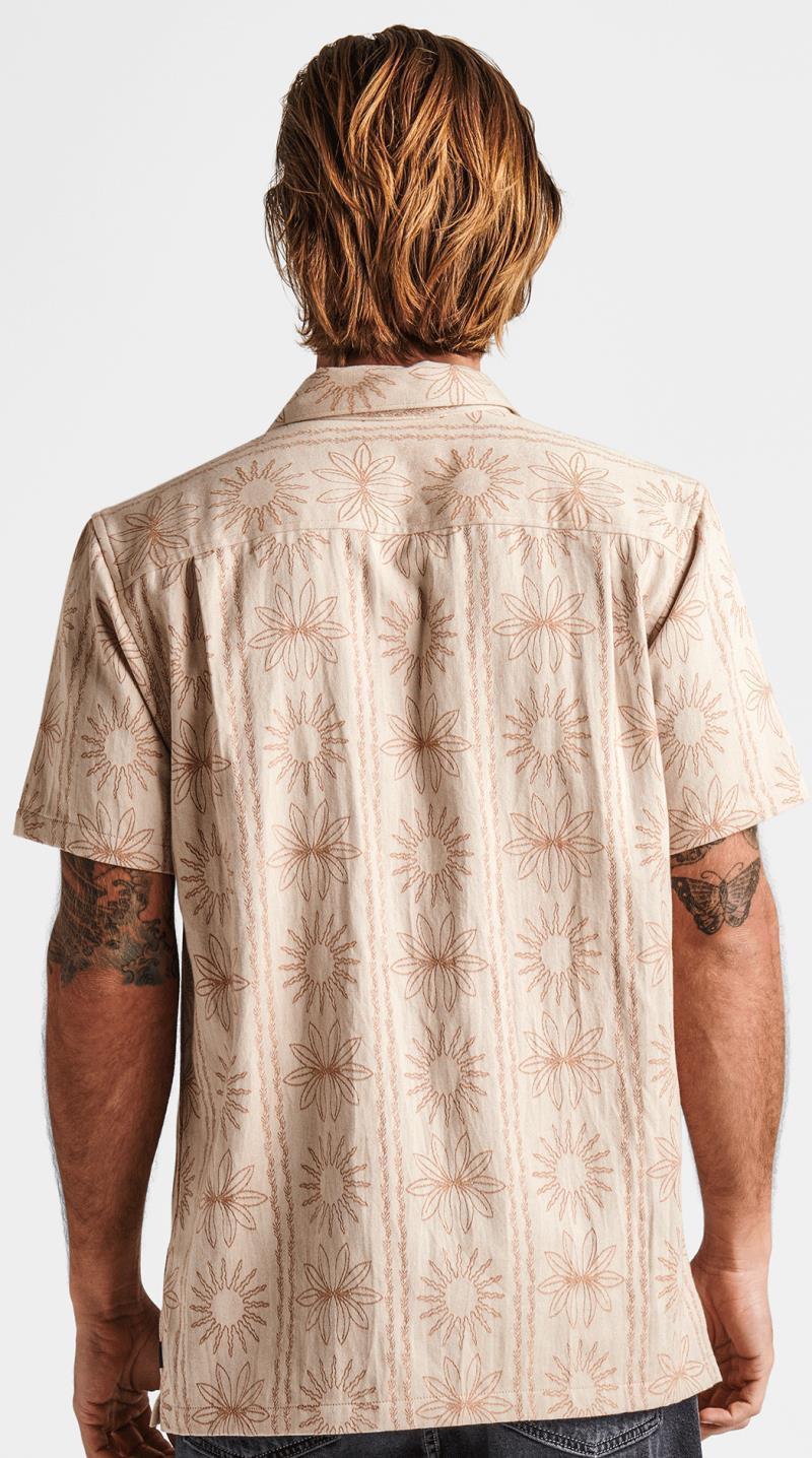 Gonzo Tiare Woven SS - Mens - bone 1