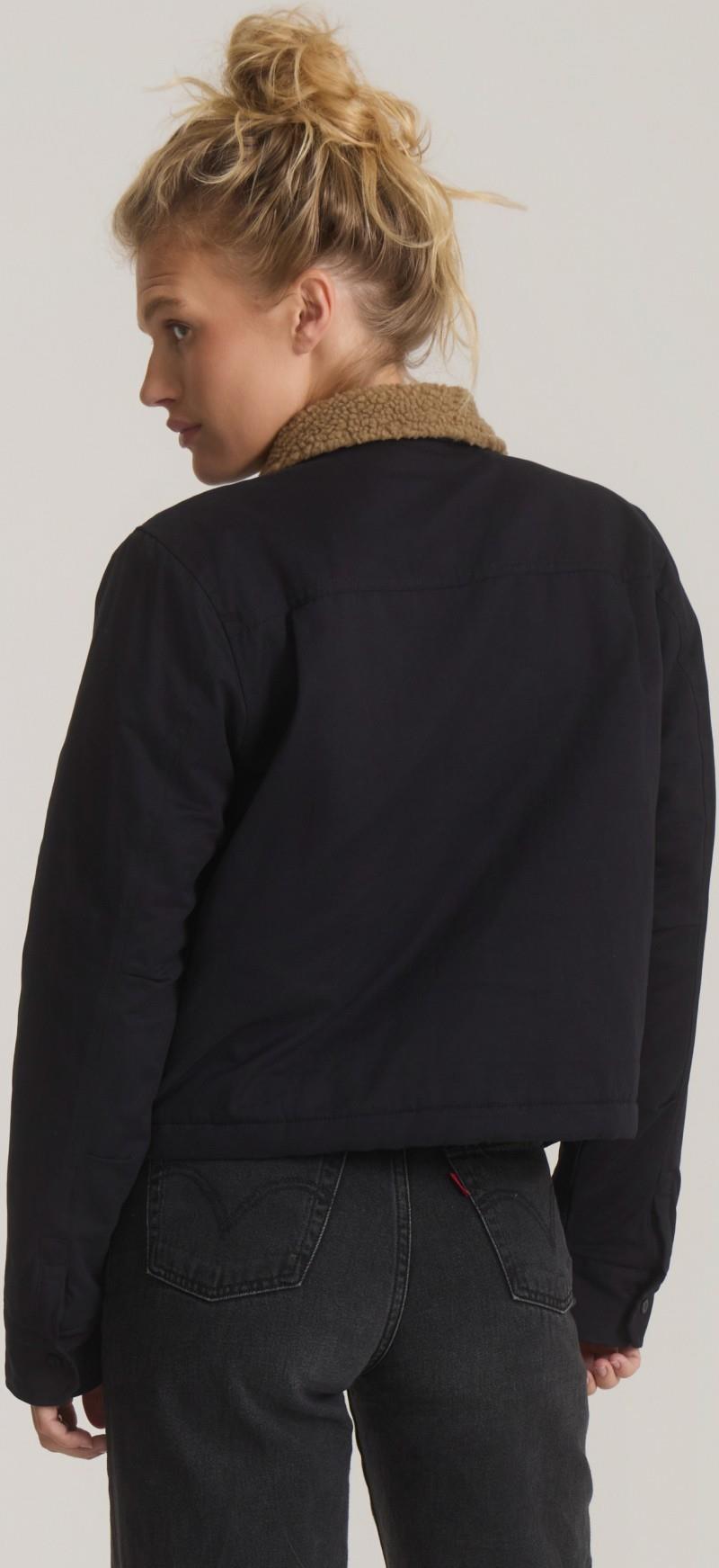Hebrides Sherpa - Womens - black 1