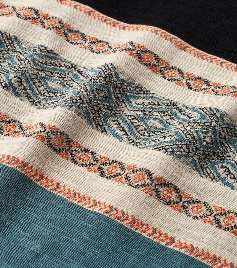 Kilim Jacquard Knit - Mens - black 1