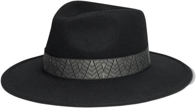 Manawa Tapu Fedora Hat - black 1