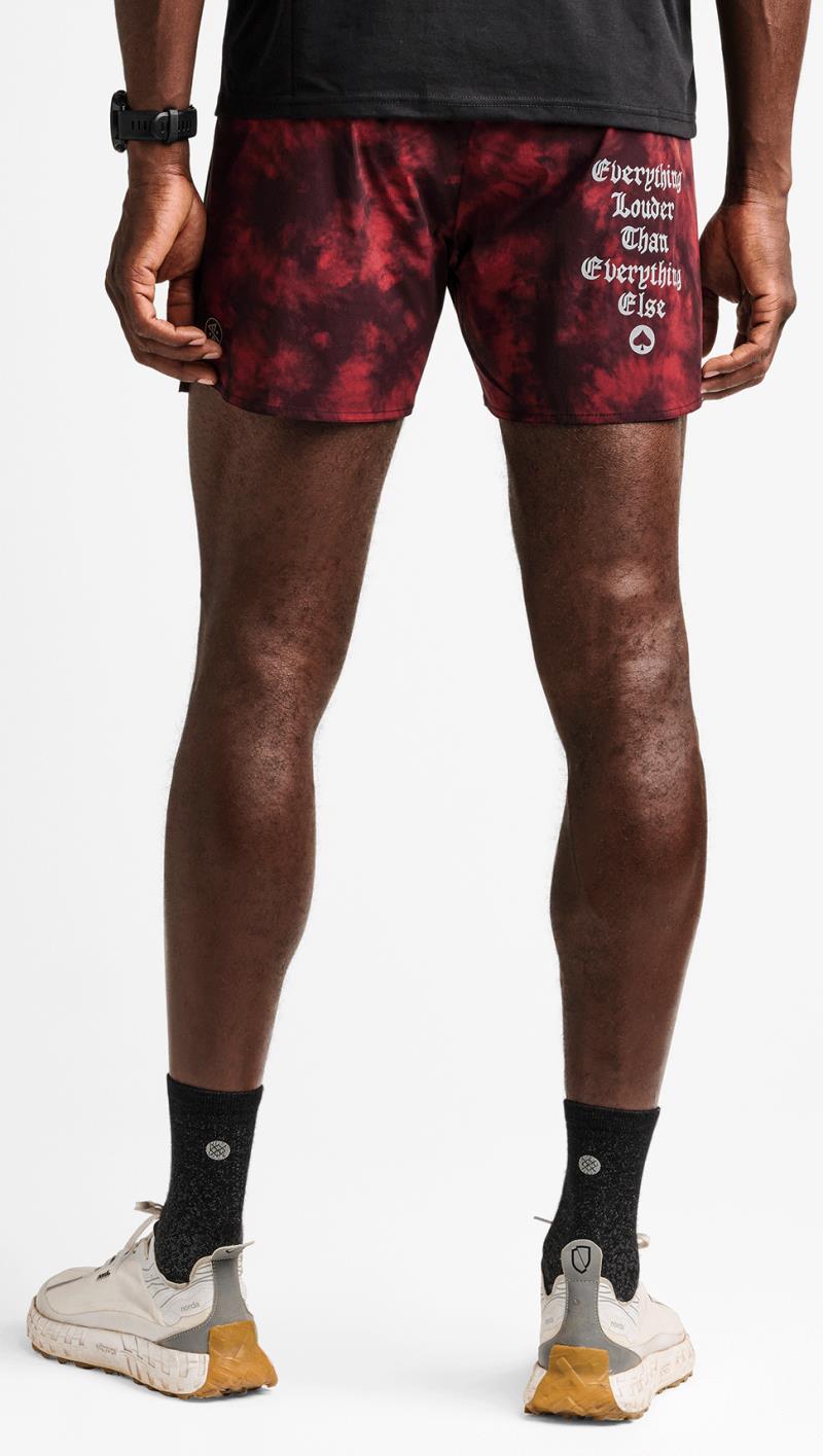 Motorhead Alta Shorts, 5" Inseam - Mens - red / black 1