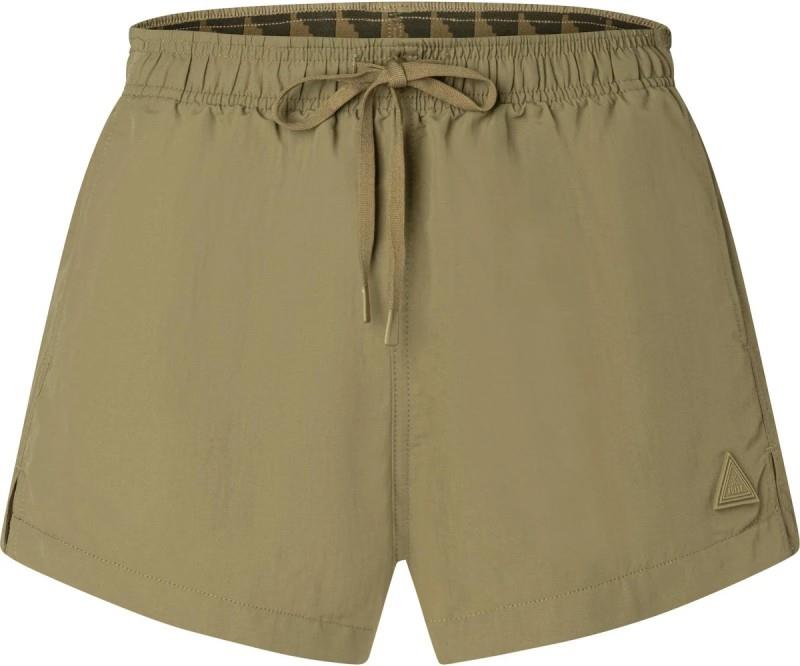 River Hybrid Shorts - Womens - dusty olive 1