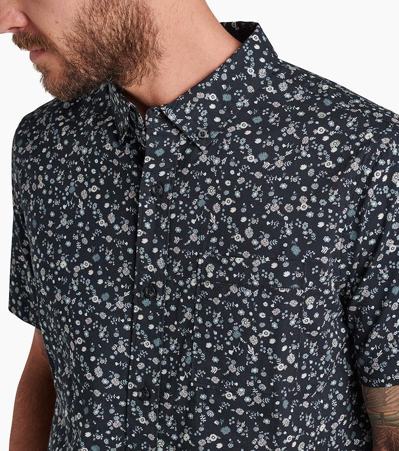 Scholar Flores SS Woven - Mens - black 1