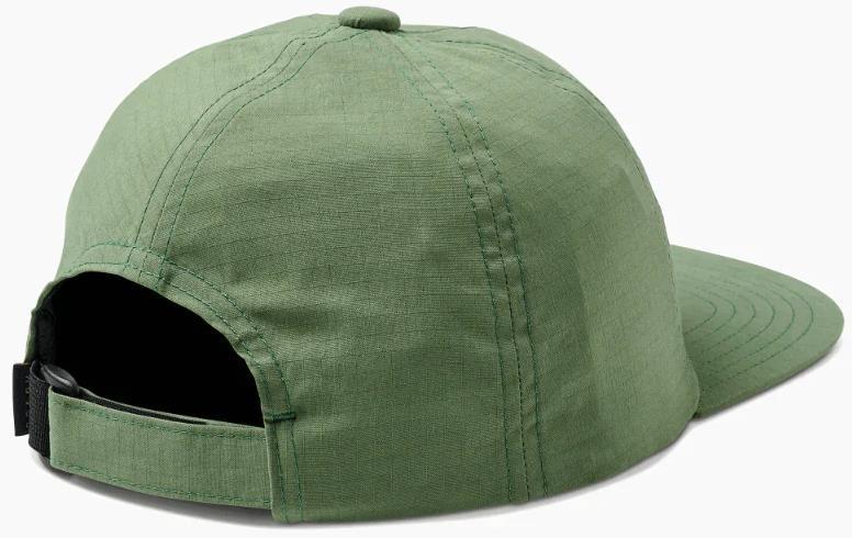 Unhustle 5 Panel Hat - jungle green 1