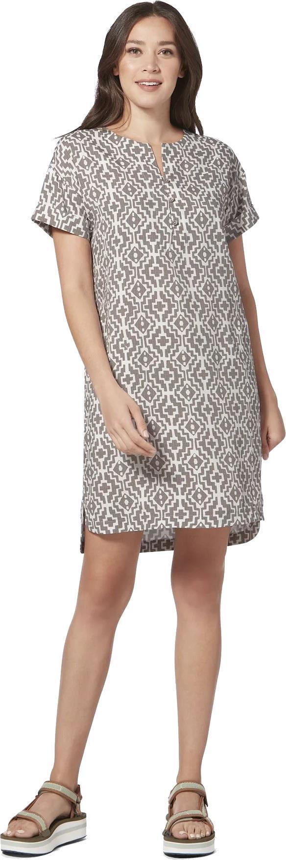 Bergen Dress - ivory hondo print 1