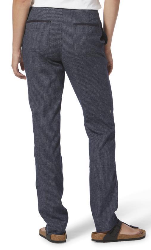 Hempline Tie Pants, Reg - Womens - Naval Stripe 3