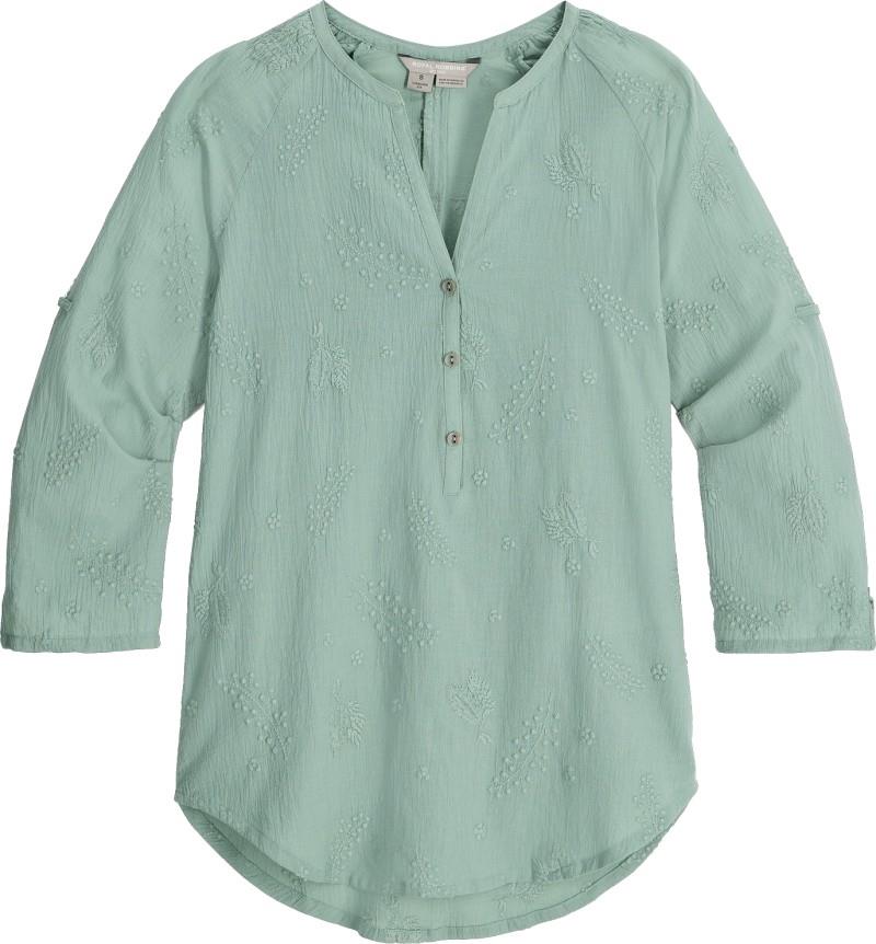 Oasis Tunic II 3/4 Sleeve - Womens - sage leaf 1