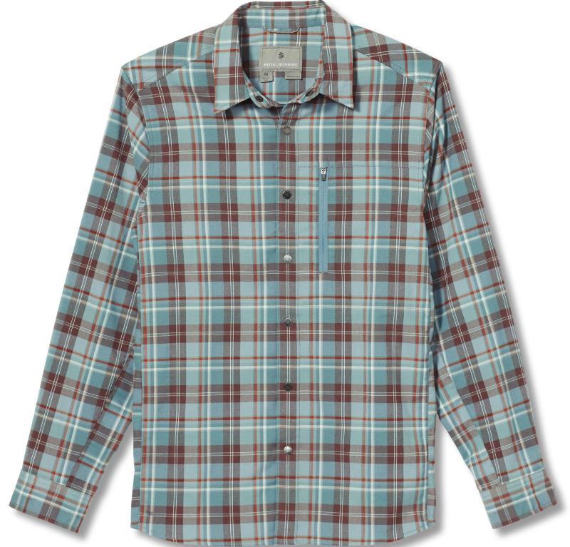 Thermotech Ren Plaid LS - Mens - sea pine 1