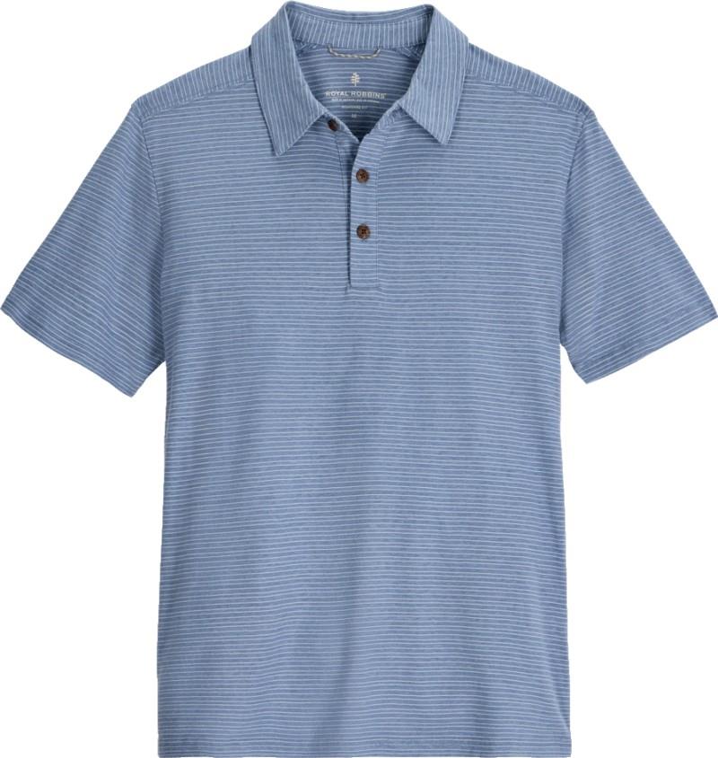 Vacationer Polo - Mens - flint stripe 1