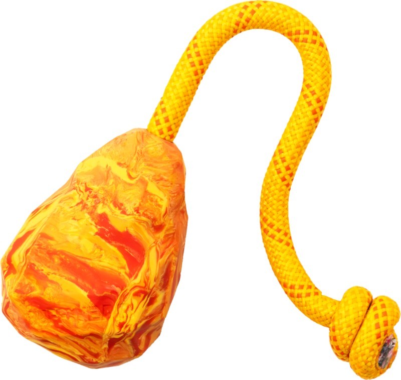 Huck-a-Cone Toy - salamander orange 1