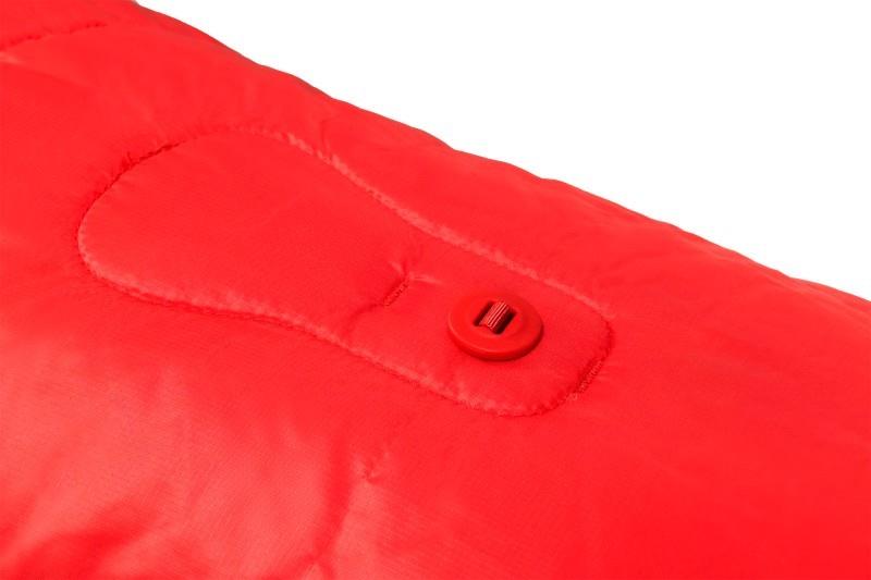 Palisades Sleep Poncho - red currant 1