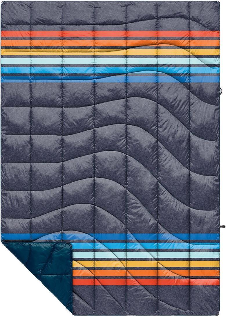 Down Printed Blanket - 1 Person - coast retro rays 1