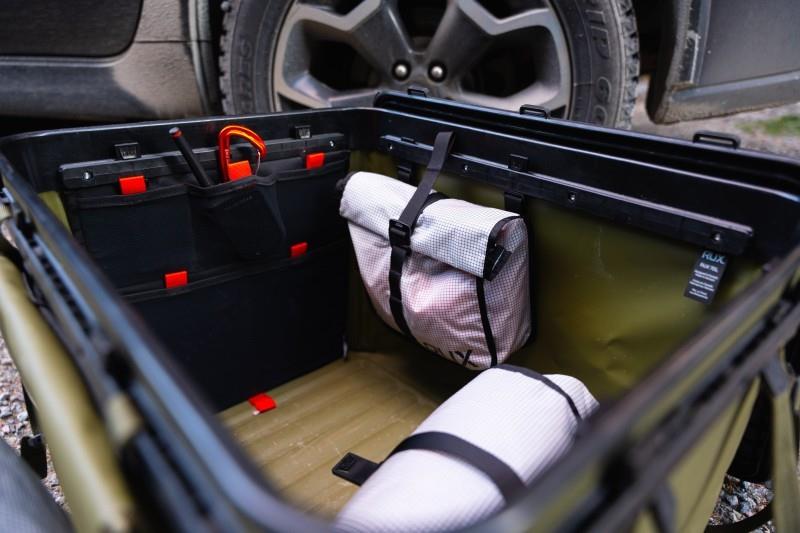Rux Packing Pocket 2L - white w/ black grid 1