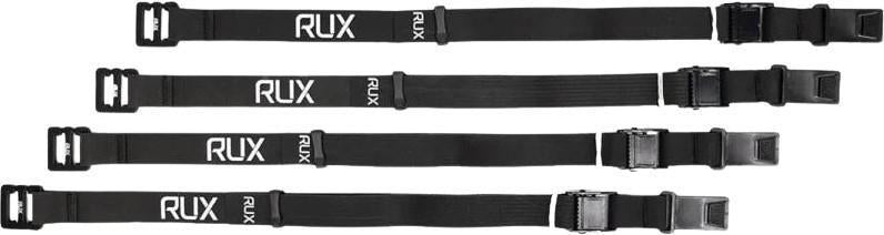 Rux Tie Down Straps for 70L - 4 Pack - black 1