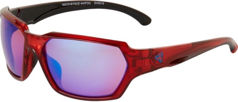 Face, Xtal Black/ Blue, Rose/Blue Mirror Anti-Fog Lens - not applicable 1