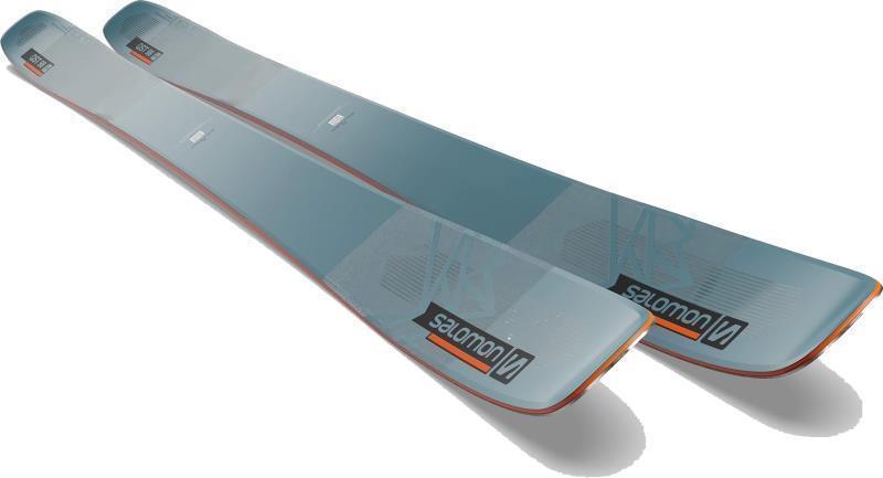 QST 98 Skis - blue / orange 1