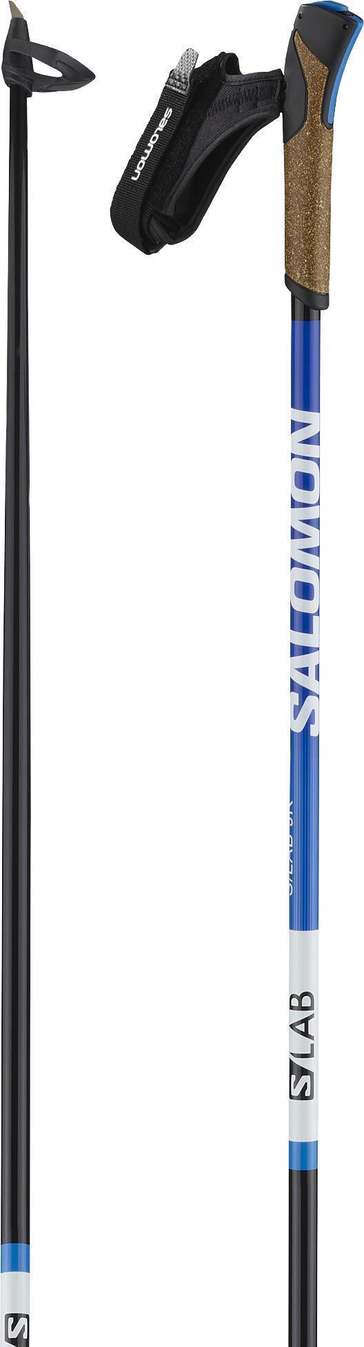 S/Lab Carbon Click Poles - Junior - Race Blue 3