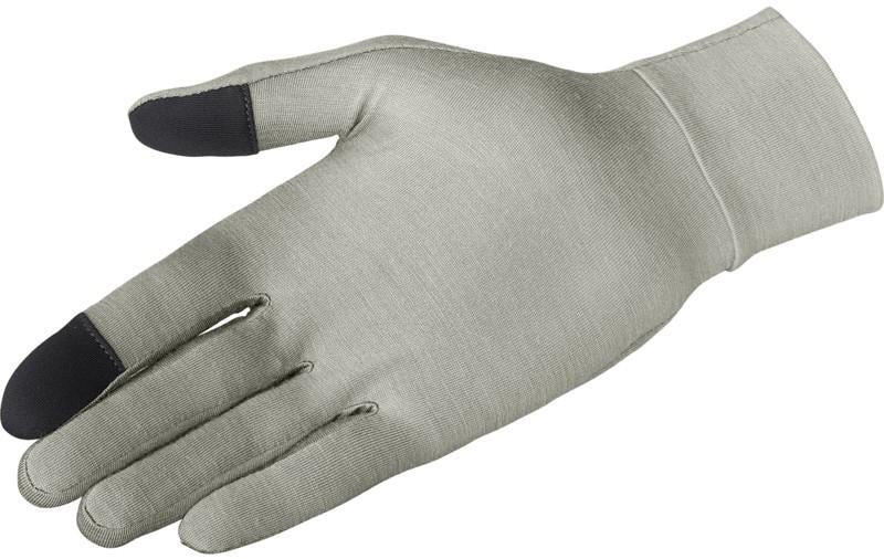 Merino Gloves - castor gray 1