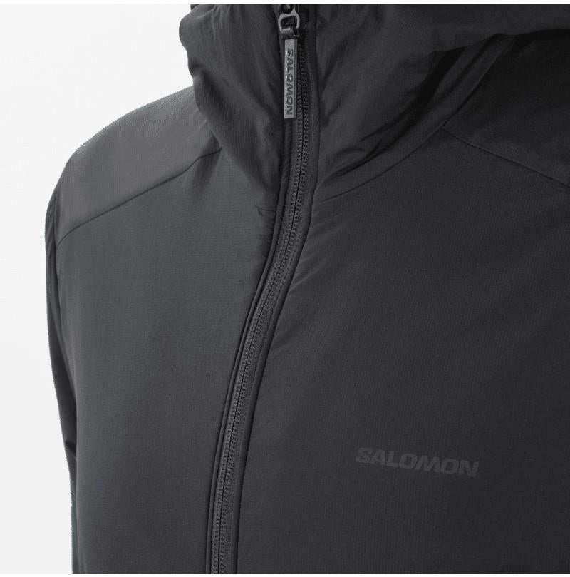 Mountain Flex Jacket Hood - Womens - deep black 1