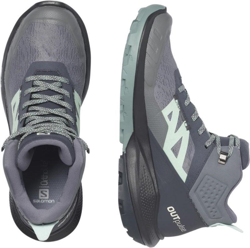 Outpulse Mid GTX - Womens - Ebony / Quiet Shade / Ebony 2