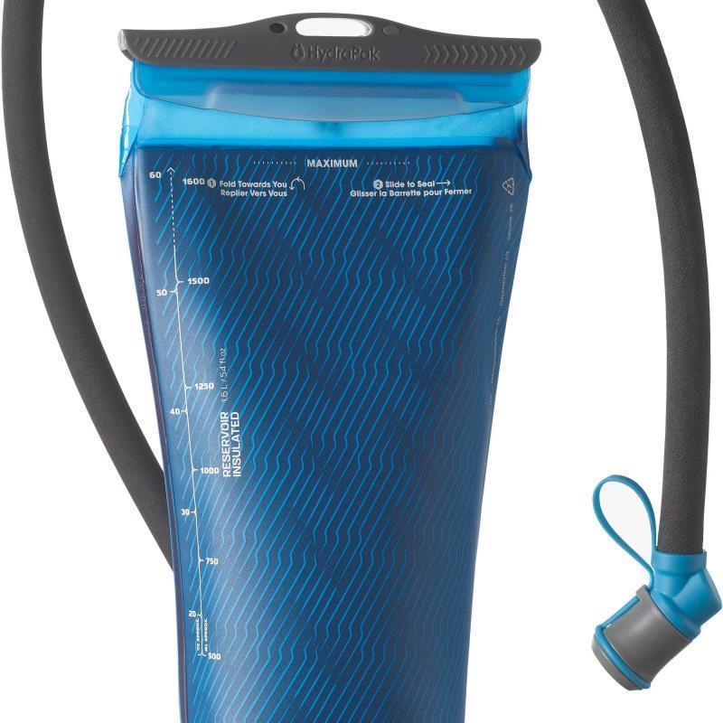 Soft Reservoir 1.6L Insulated - Clear Blue 2