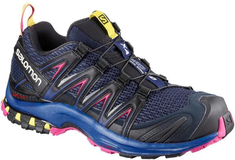 XA Pro 3D - Womens - Medieval Blue / Surf The Web / Pink Yarrow 1