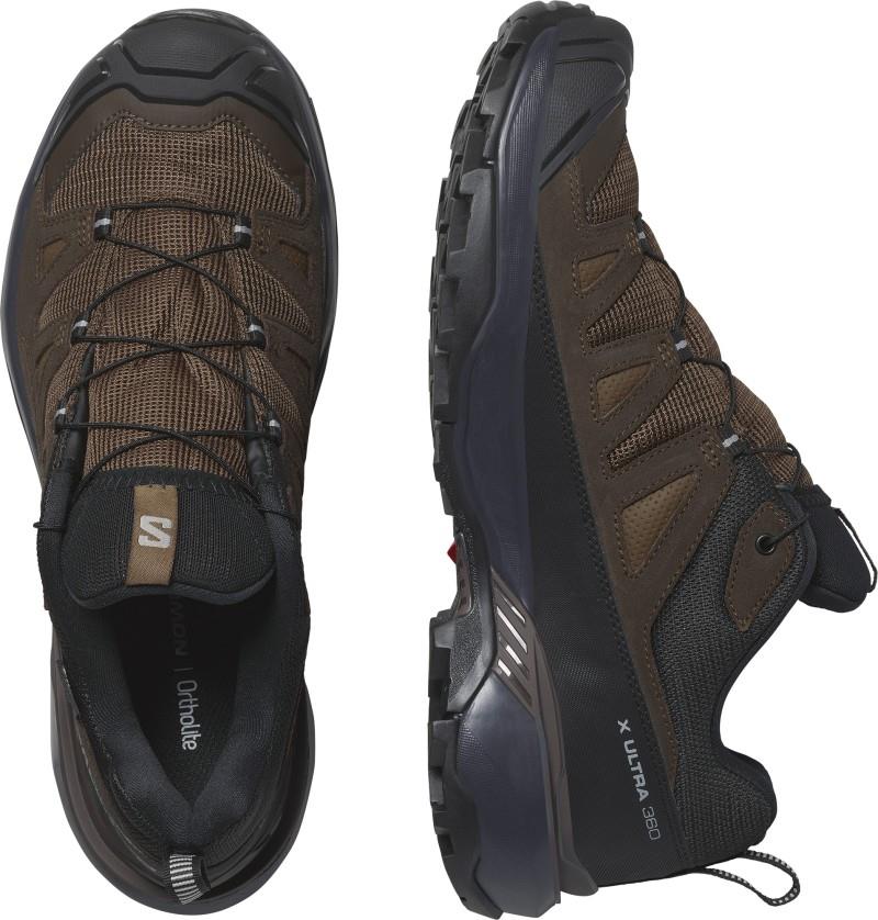 X Ultra 360 Leather GTX - Mens - dark earth / delicioso / sharkskin 1