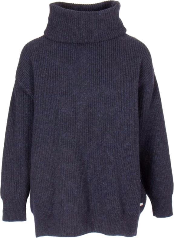 Surteby Polo Sweater - Womens - Dark Navy 1